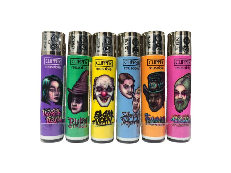 Encendedor Clipper Varios Modelos Lion Rolling Circus